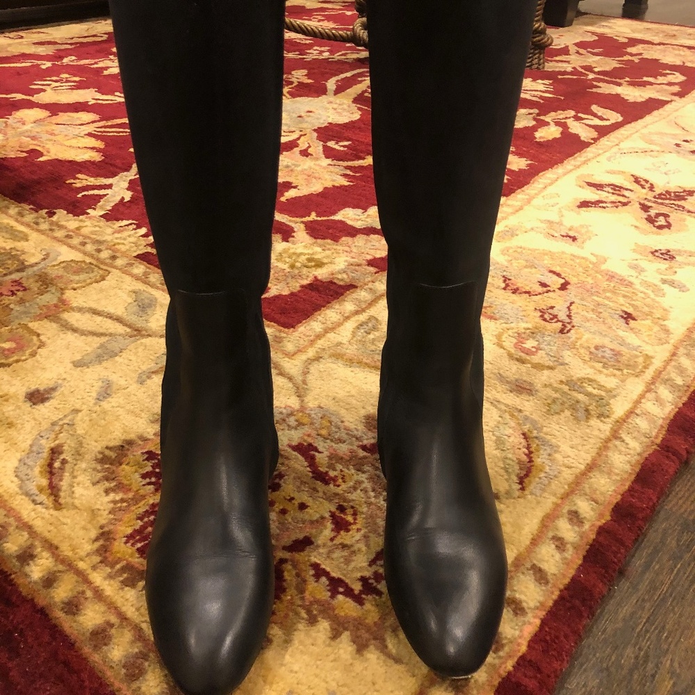 Chloe Leather Riding Boots